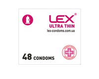 Презервативы Lex Ultra thin ультра тонкие, 48 шт