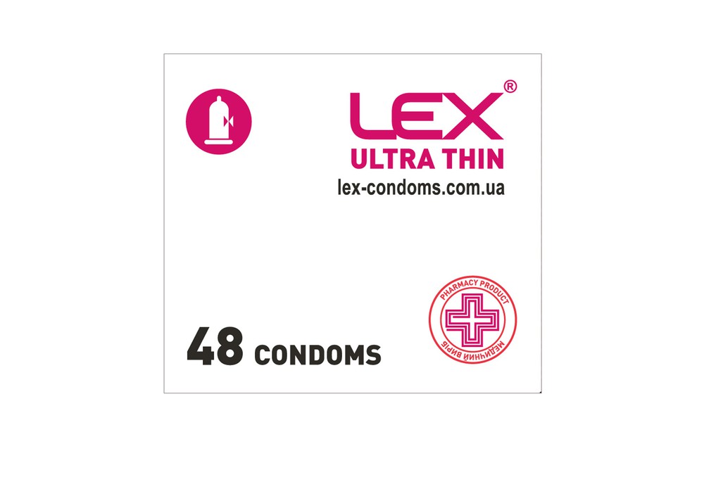 Презервативы Lex Ultra thin ультра тонкие, 48 шт